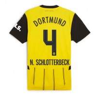 Camisa de time de futebol Borussia Dortmund Nico Schlotterbeck #4 Replicas 1º Equipamento 2024-25 Manga Curta